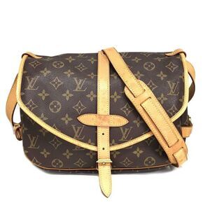 Louis Vuitton Saumur 30 Shoulder Bag Monogram Brown